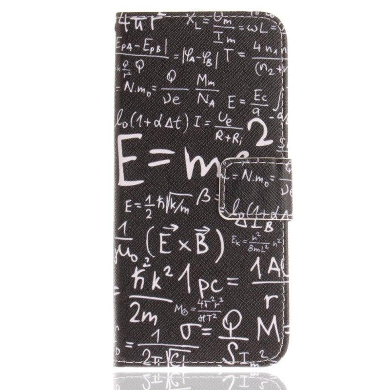 Leren Hoesje voor Samsung Galaxy S9 Wiskundige Berekeningen