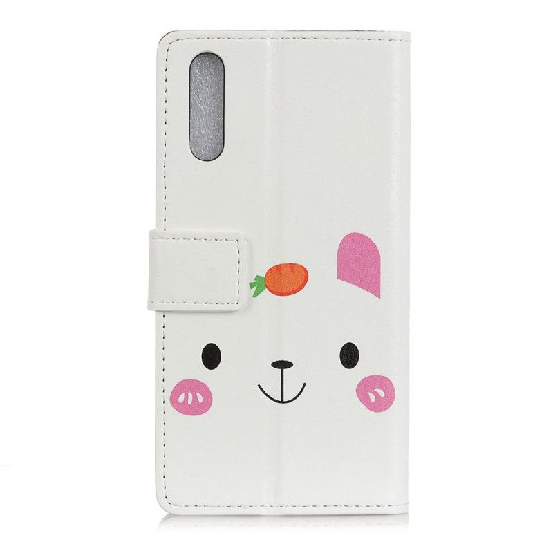 Leren Hoesje voor Oppo Find X2 Pro Leuke Cartoon