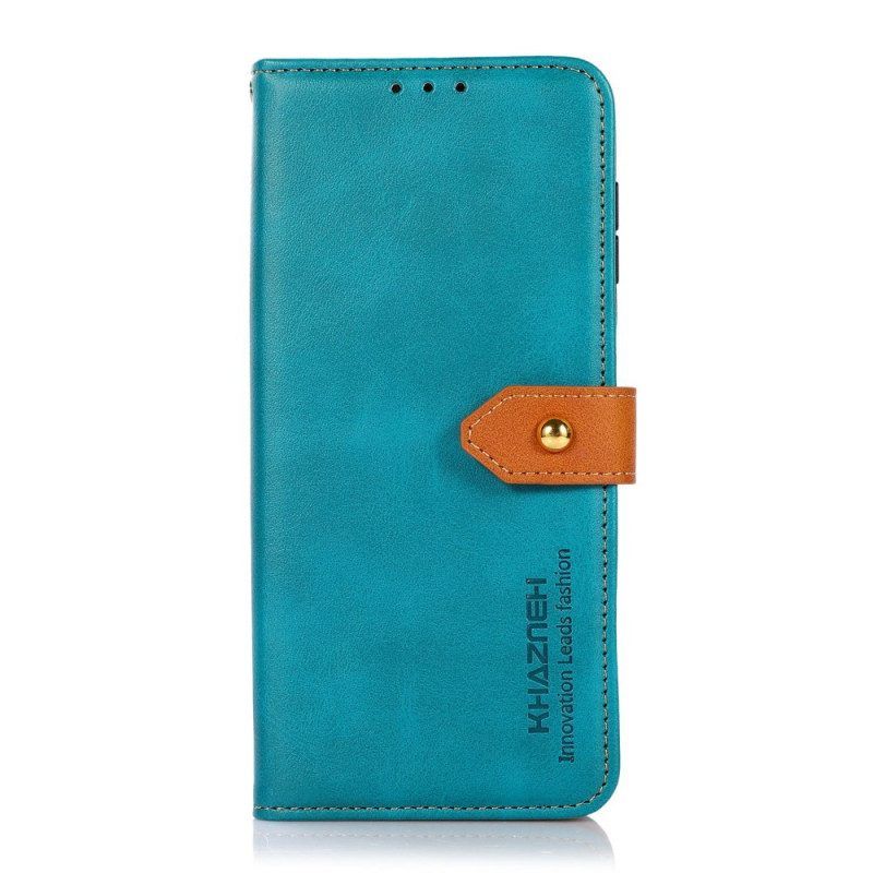 Folio-hoesje voor Realme GT Neo 3 Imitatieleer Khazneh