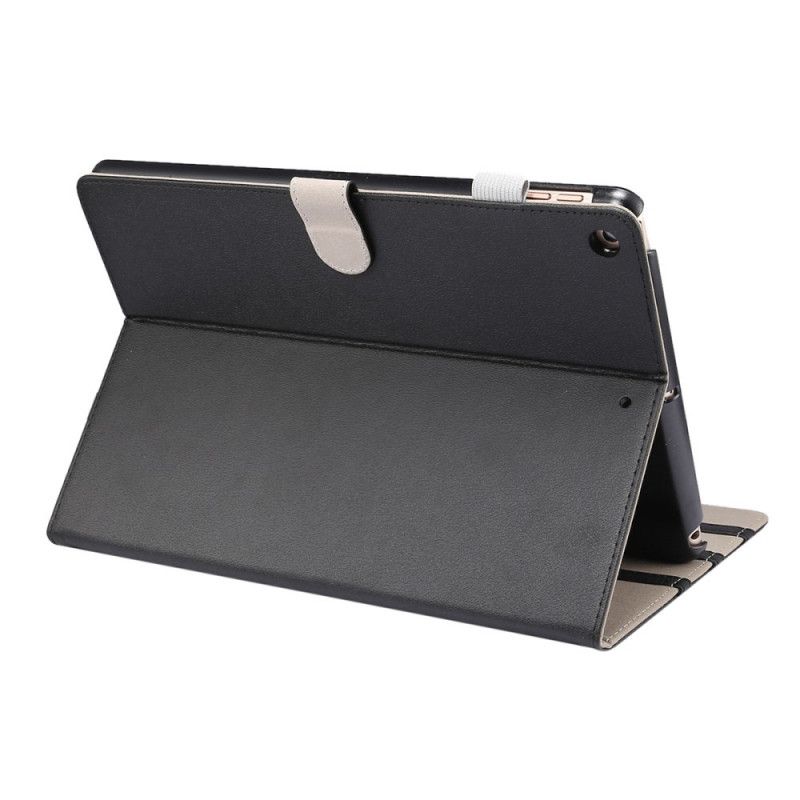 Bescherming Hoesje iPad 10.2" (2019) (2020) Magenta Zwart Premium Enkay