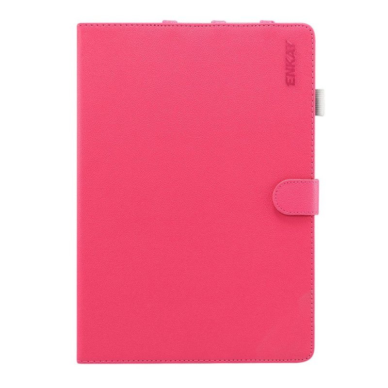 Bescherming Hoesje iPad 10.2" (2019) (2020) Magenta Zwart Premium Enkay