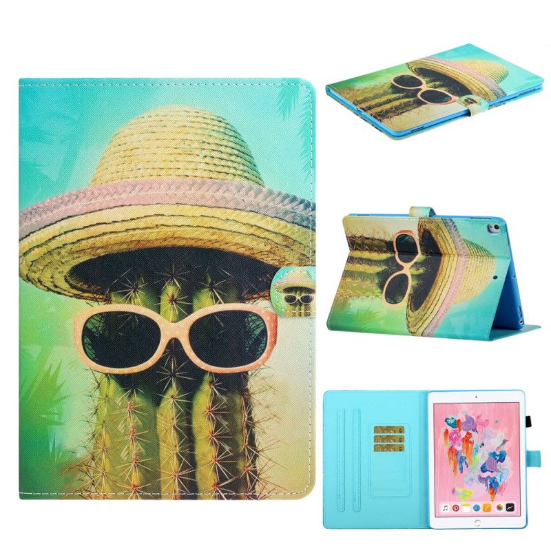 Bescherming Hoesje iPad 10.2" (2019) (2020) Telefoonhoesje Relax Cactus