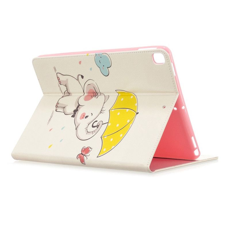 Case iPad 10.2" (2019) (2020) Telefoonhoesje Olifant In De Regen