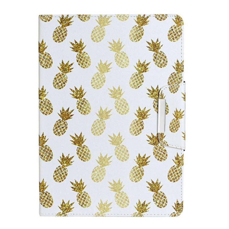Cover Folio-hoesje iPad 10.2" (2019) (2020) Telefoonhoesje Ananas