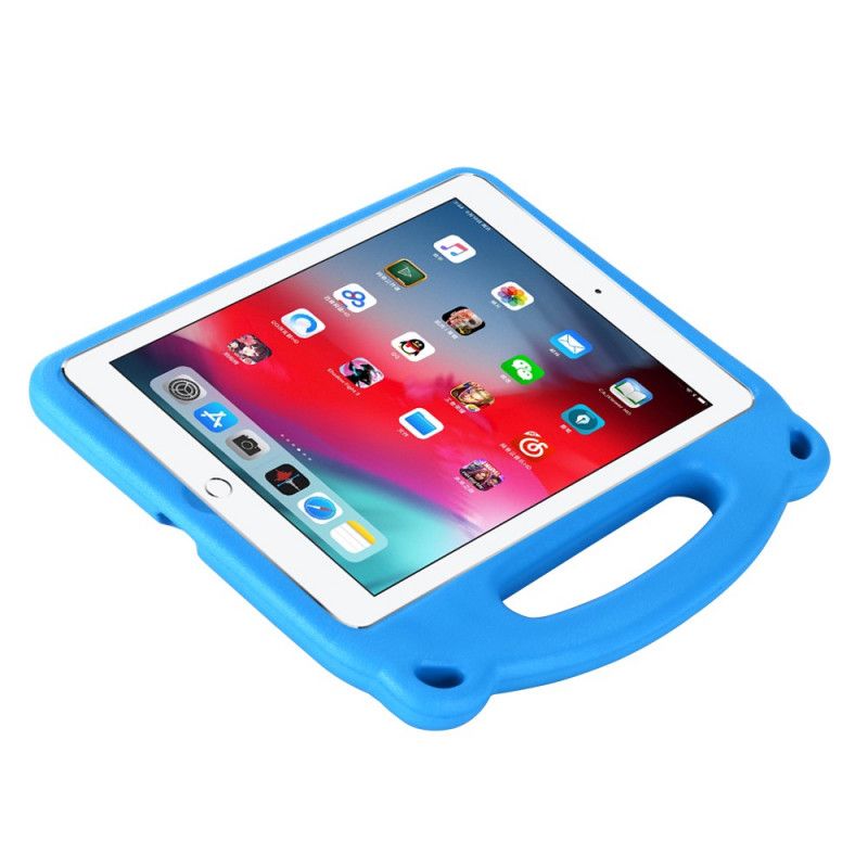 Cover Hoesje iPad 10.2" (2019) (2020) Rood Zwart Telefoonhoesje Kinderpanda
