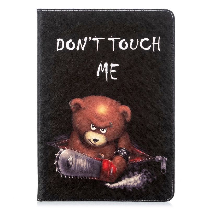 Cover iPad 10.2" (2019) (2020) Bruin Zwart Raak Me Niet Aan