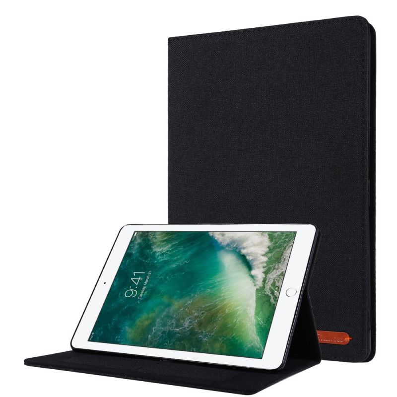 Cover iPad 10.2" (2019) (2020) Grijs Zwart Stof