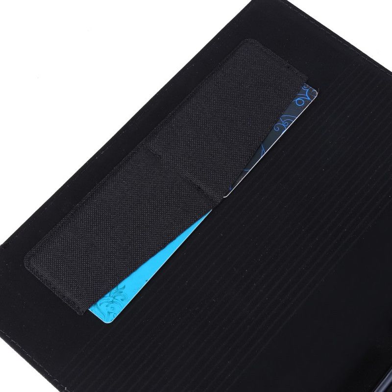 Cover iPad 10.2" (2019) (2020) Grijs Zwart Stof