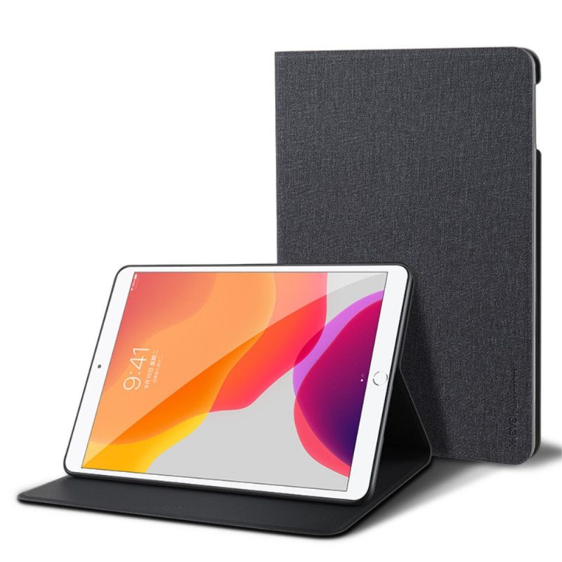 Cover iPad 10.2" (2019) (2020) Grijs Zwart X-Level Stof