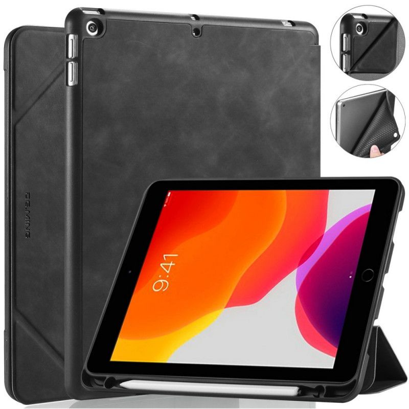Cover iPad 10.2" (2019) (2020) Grijs Zwart Zie Serie Dg.Ming
