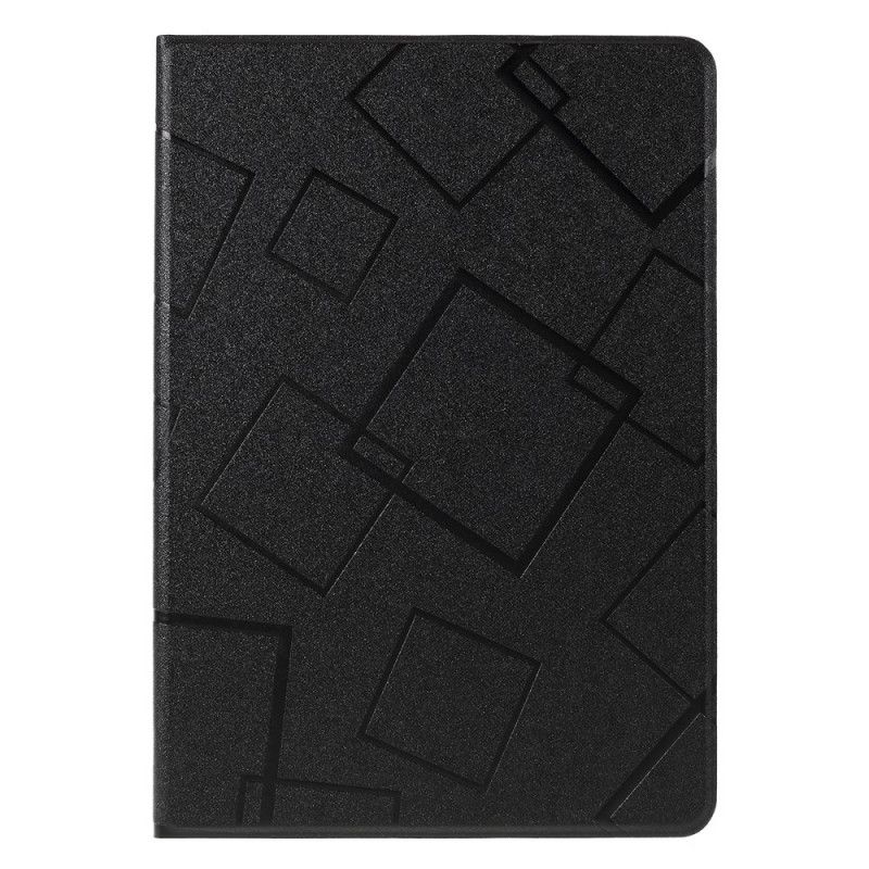 Cover iPad 10.2" (2019) (2020) Magenta Zwart Vierkanten