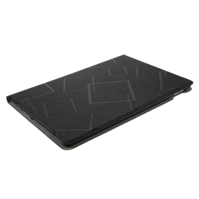 Cover iPad 10.2" (2019) (2020) Magenta Zwart Vierkanten