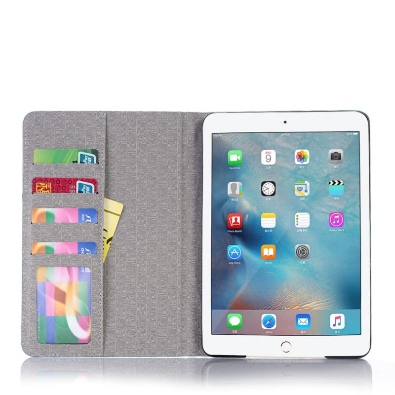 Cover iPad 10.2" (2019) (2020) Rood Krokodillenhuidstijl
