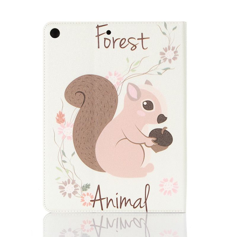 Cover iPad 10.2" (2019) (2020) Wit Eekhoorns
