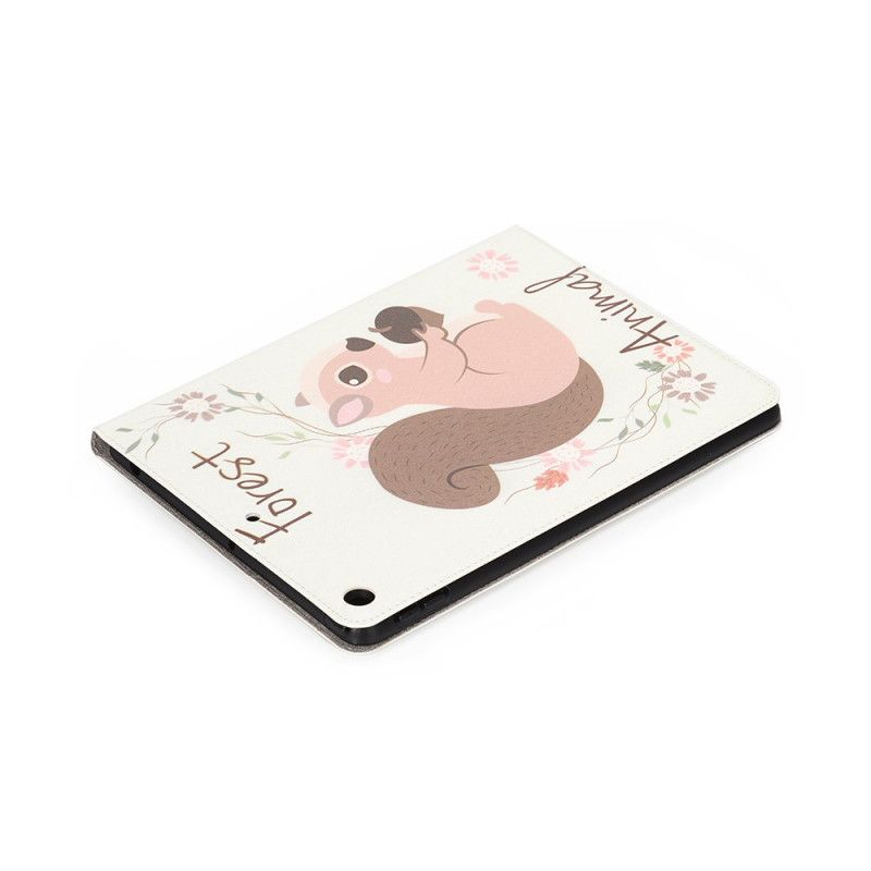 Cover iPad 10.2" (2019) (2020) Wit Eekhoorns
