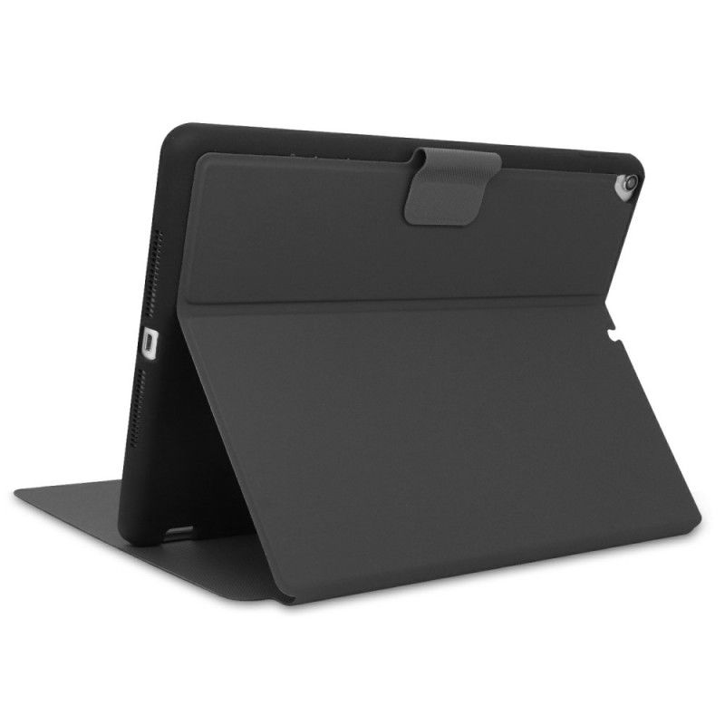 Cover voor iPad 10.2" (2019) (2020) Rood Zwart Smart Case-Stijl