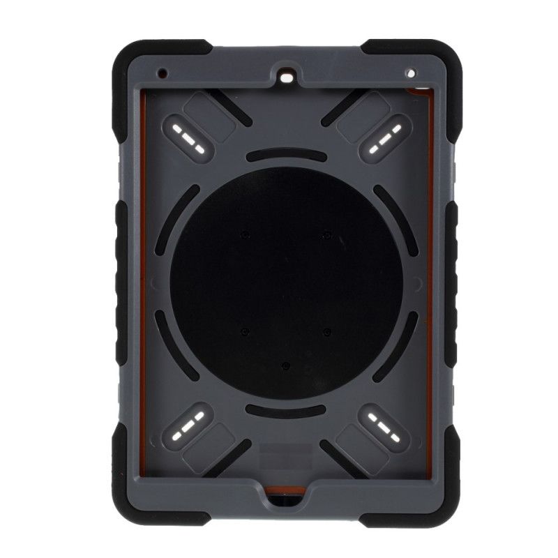 Hoesje iPad 10.2" (2019) (2020) Magenta Zwart Pepkoo Ring En String
