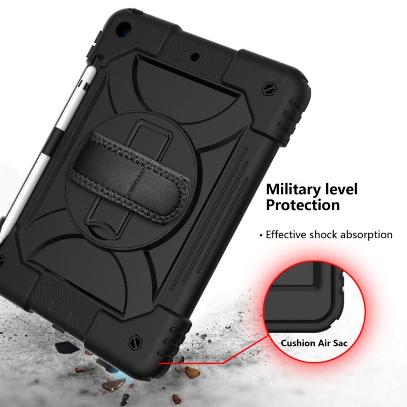 Hoesje iPad 10.2" (2019) (2020) Rood Zwart Multifunctioneel