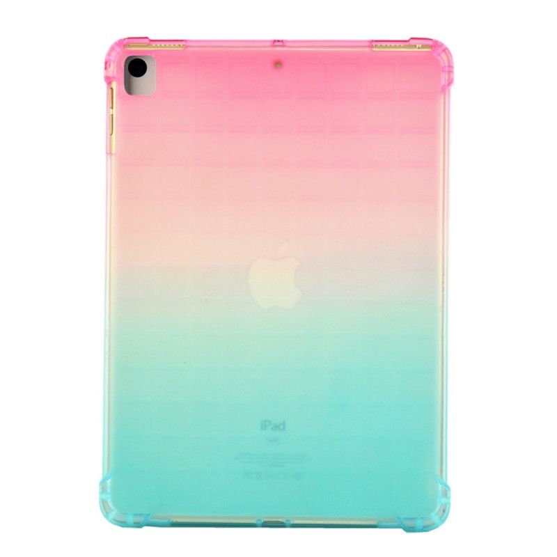 Hoesje voor iPad 10.2" (2019) (2020) Geel Roze Kleurverloop