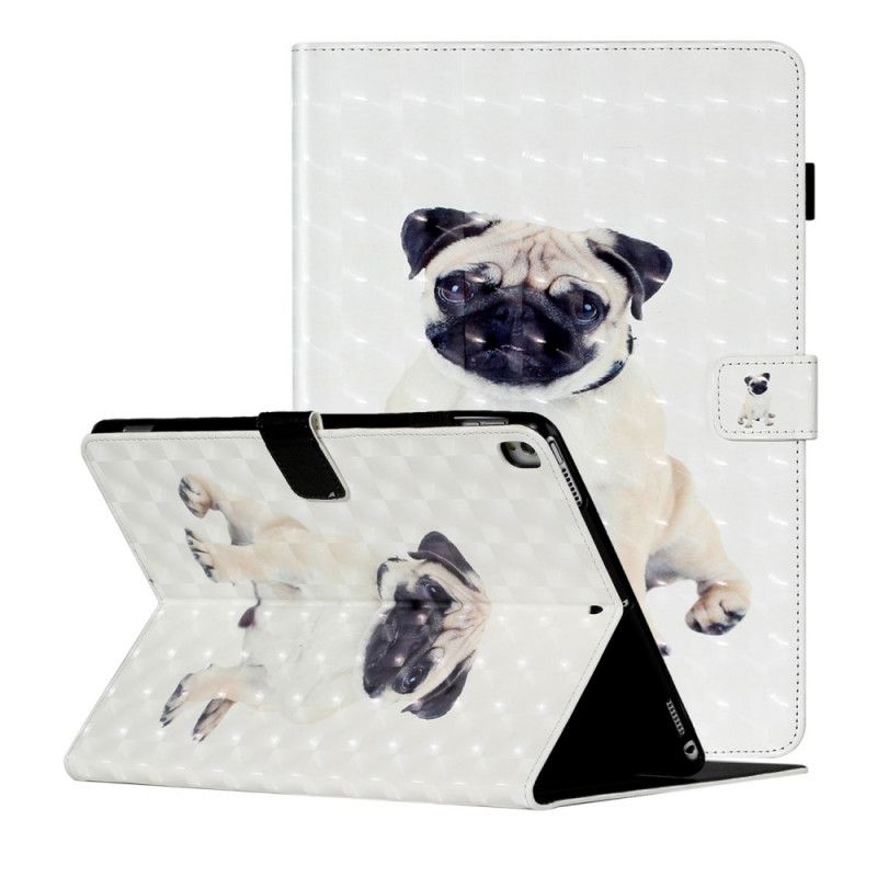 Leren Hoesje iPad 10.2" (2019) (2020) Hondenlichtvlek