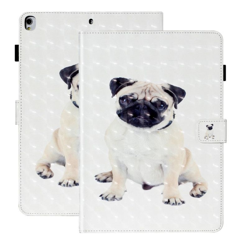 Leren Hoesje iPad 10.2" (2019) (2020) Hondenlichtvlek