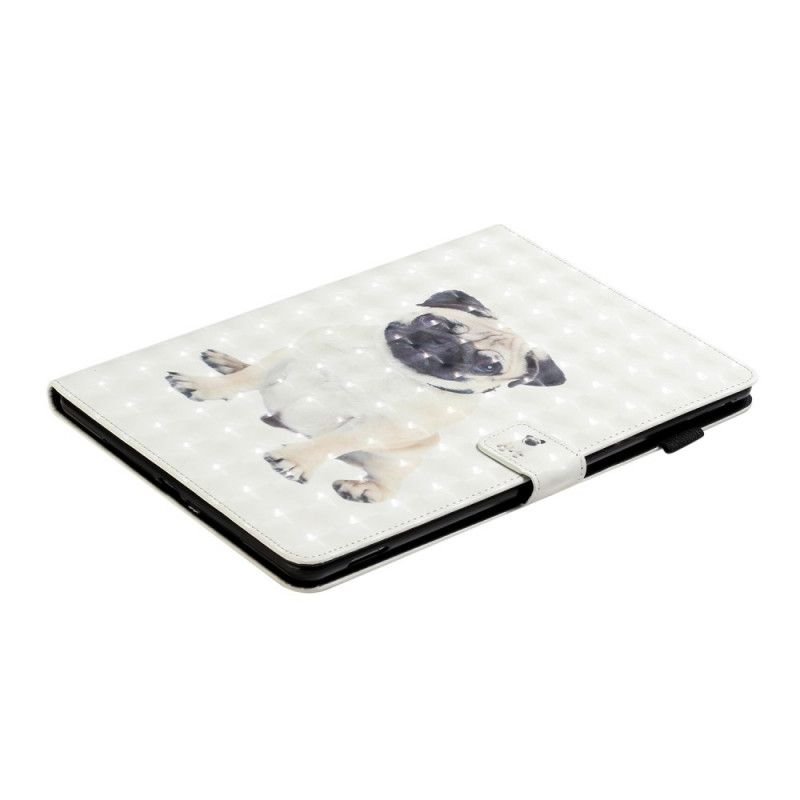 Leren Hoesje iPad 10.2" (2019) (2020) Hondenlichtvlek