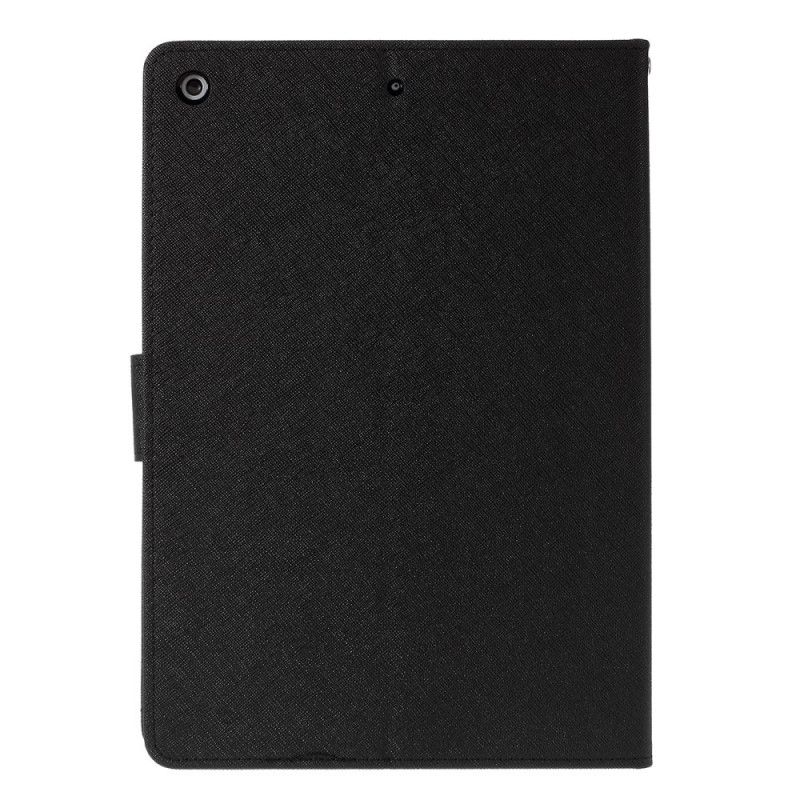 Leren Hoesje iPad 10.2" (2019) (2020) Magenta Rood Tweekleurige Kwikgans