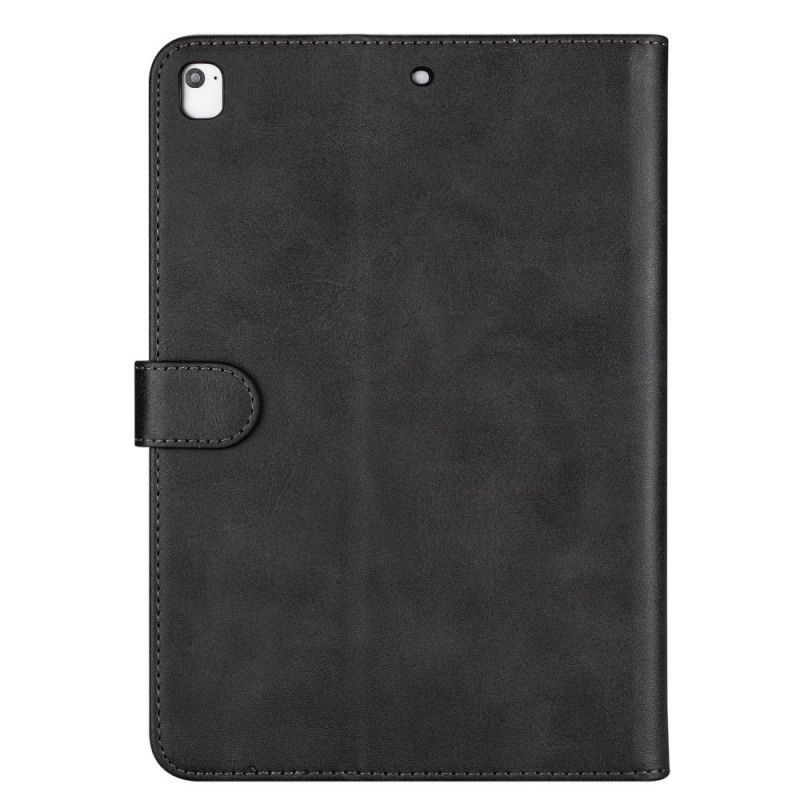 Leren Hoesje iPad 10.2" (2019) (2020) Rood Zwart Portemonnee