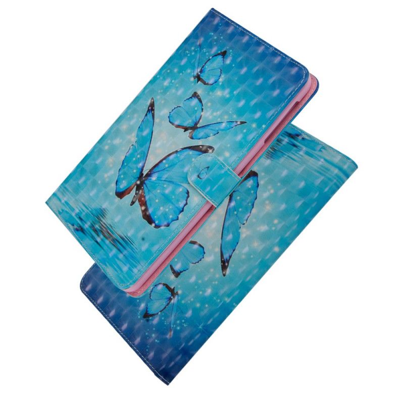 Leren Hoesje iPad 10.2" (2019) (2020) Spotlichtvlinders