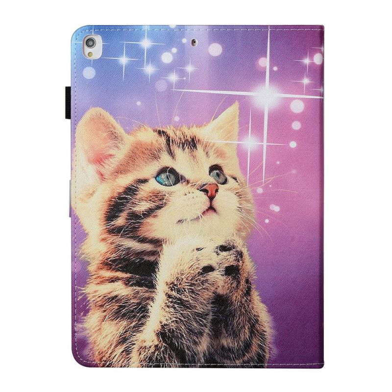 Leren Hoesje iPad 10.2" (2019) (2020) Ster Kitten