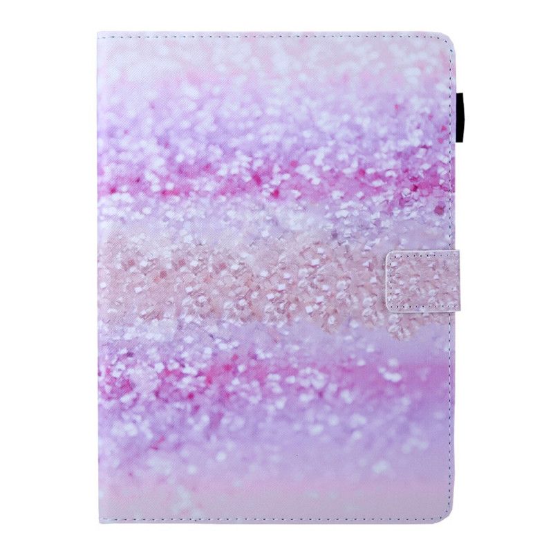 Leren Hoesje iPad 10.2" (2019) (2020) Telefoonhoesje Glitterontwerp