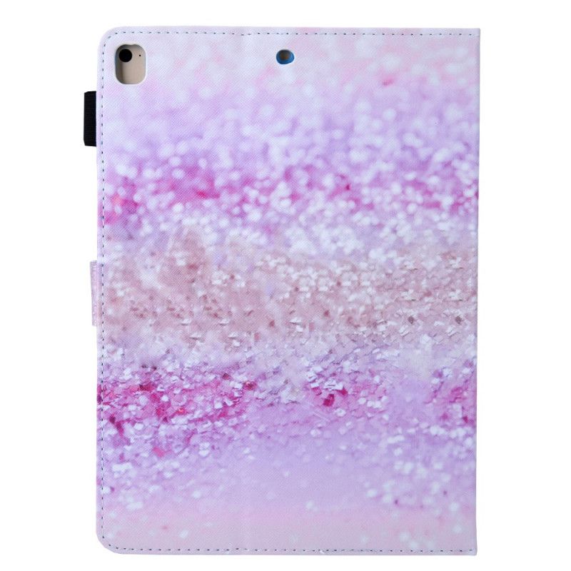 Leren Hoesje iPad 10.2" (2019) (2020) Telefoonhoesje Glitterontwerp