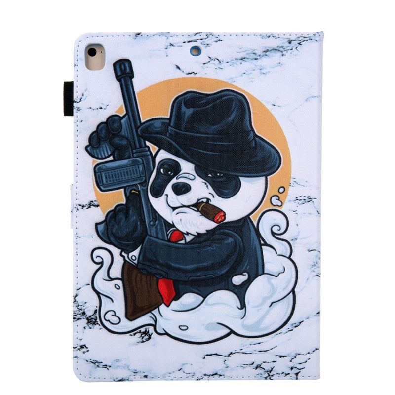 Leren Hoesje voor iPad 10.2" (2019) (2020) Gangsta Hond