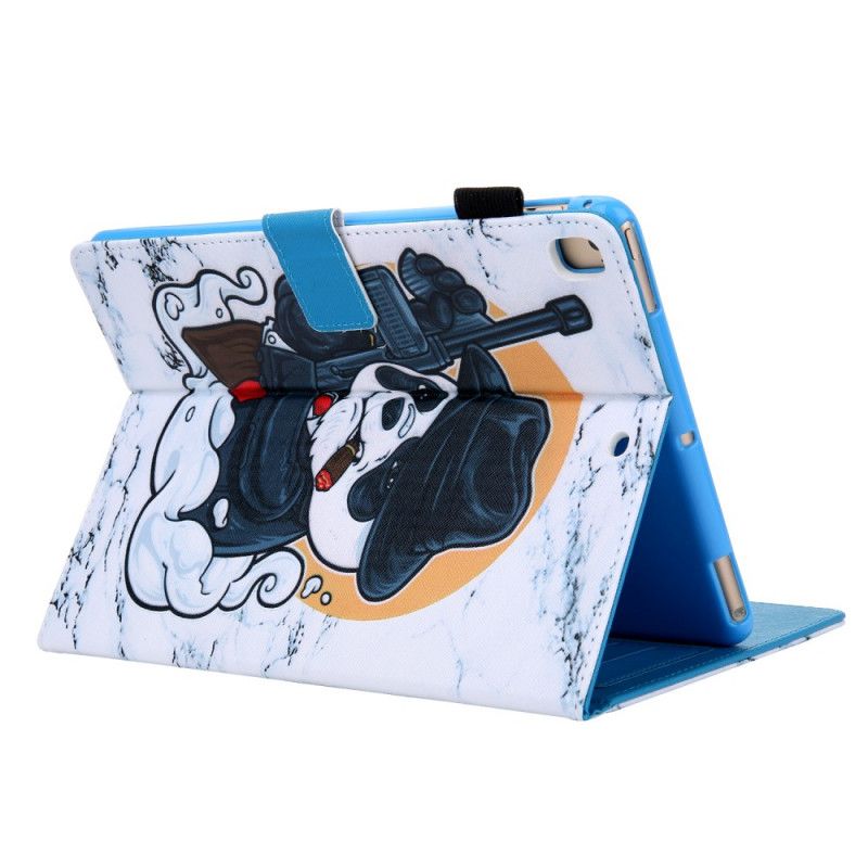 Leren Hoesje voor iPad 10.2" (2019) (2020) Gangsta Hond