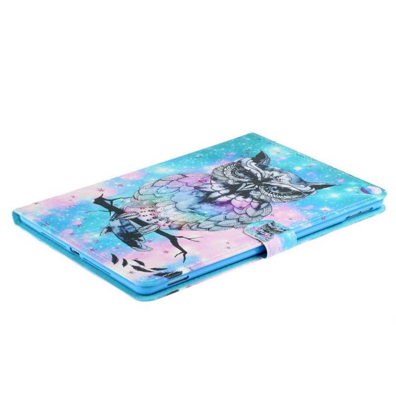 Leren Hoesje voor iPad 10.2" (2019) (2020) Koninklijke Uil