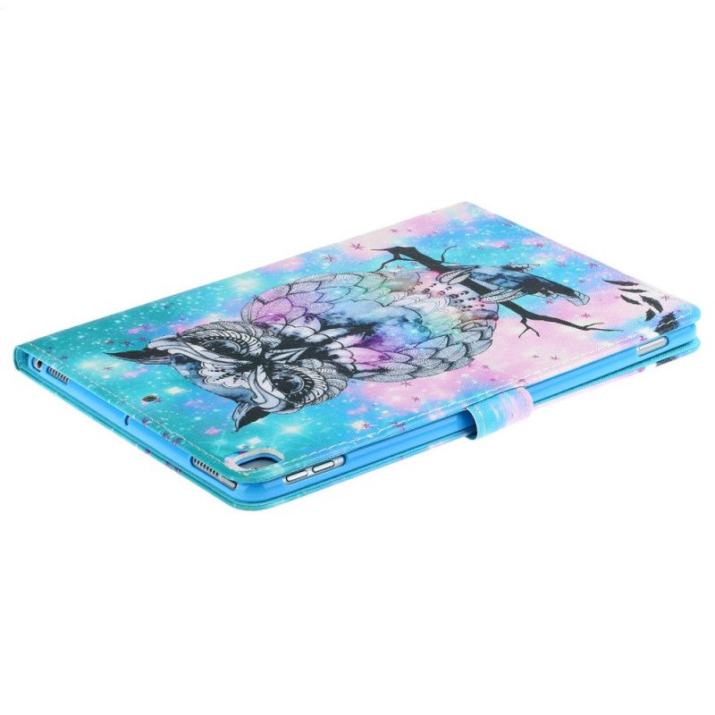 Leren Hoesje voor iPad 10.2" (2019) (2020) Koninklijke Uil