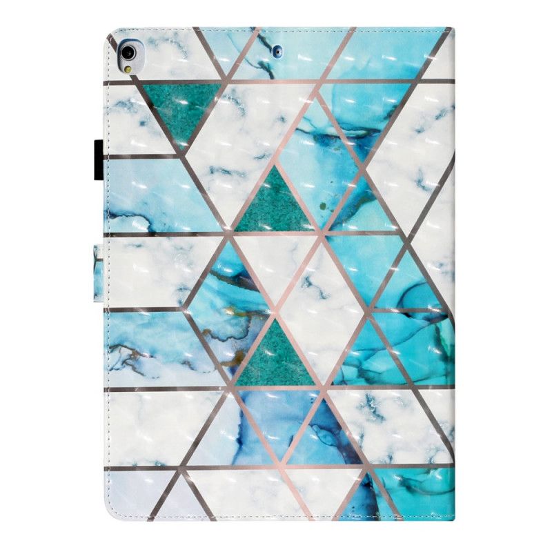 Leren Hoesje voor iPad 10.2" (2019) (2020) Lichtvlek Marmer