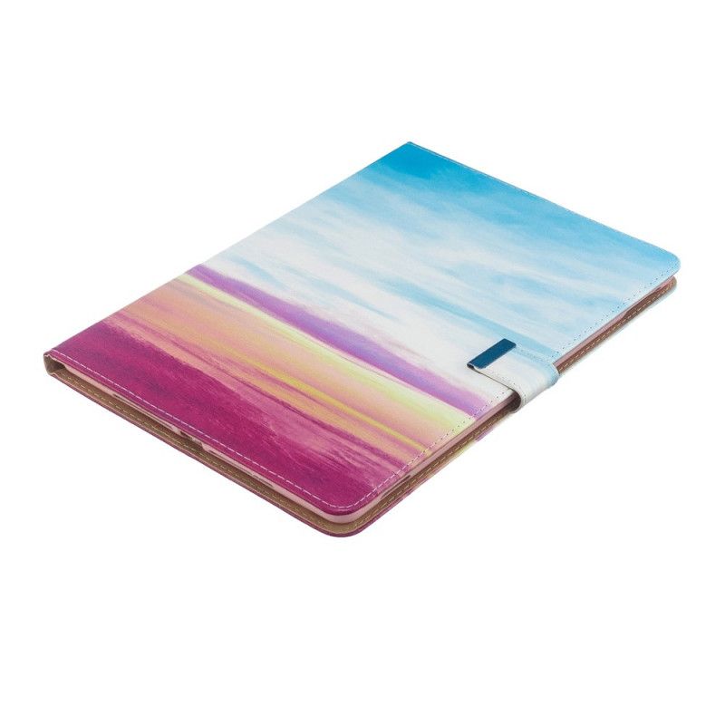 Leren Hoesje voor iPad 10.2" (2019) (2020) Zonsondergang