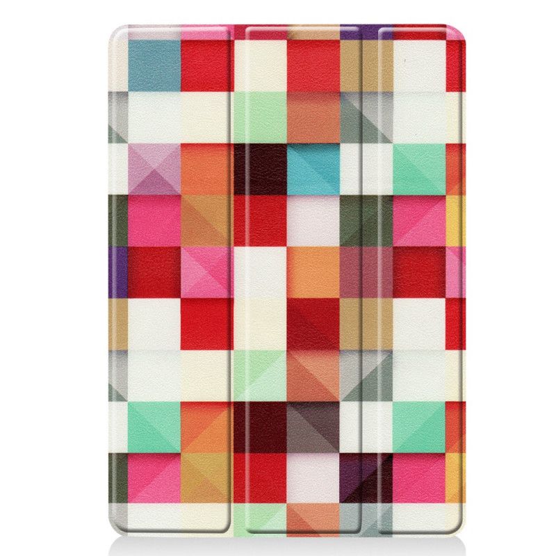 Smart Case iPad 10.2" (2019) (2020) Harlekijn Van Kunstleer