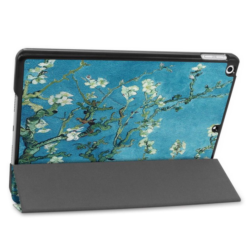 Smart Case iPad 10.2" (2019) (2020) Kunstleer Bloemenboom