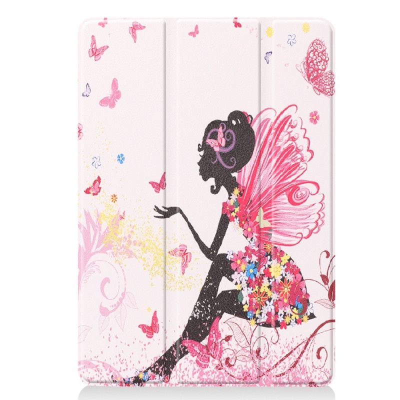 Smart Case iPad 10.2" (2019) (2020) Kunstleer Bloemenfee