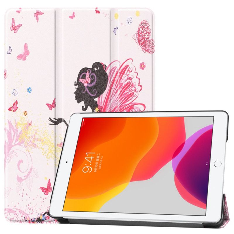 Smart Case iPad 10.2" (2019) (2020) Kunstleer Bloemenfee