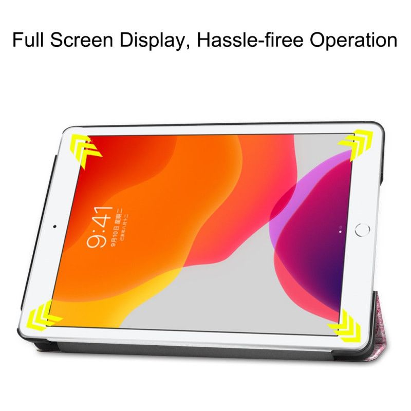 Smart Case iPad 10.2" (2019) (2020) Kunstleer Bloemenfee