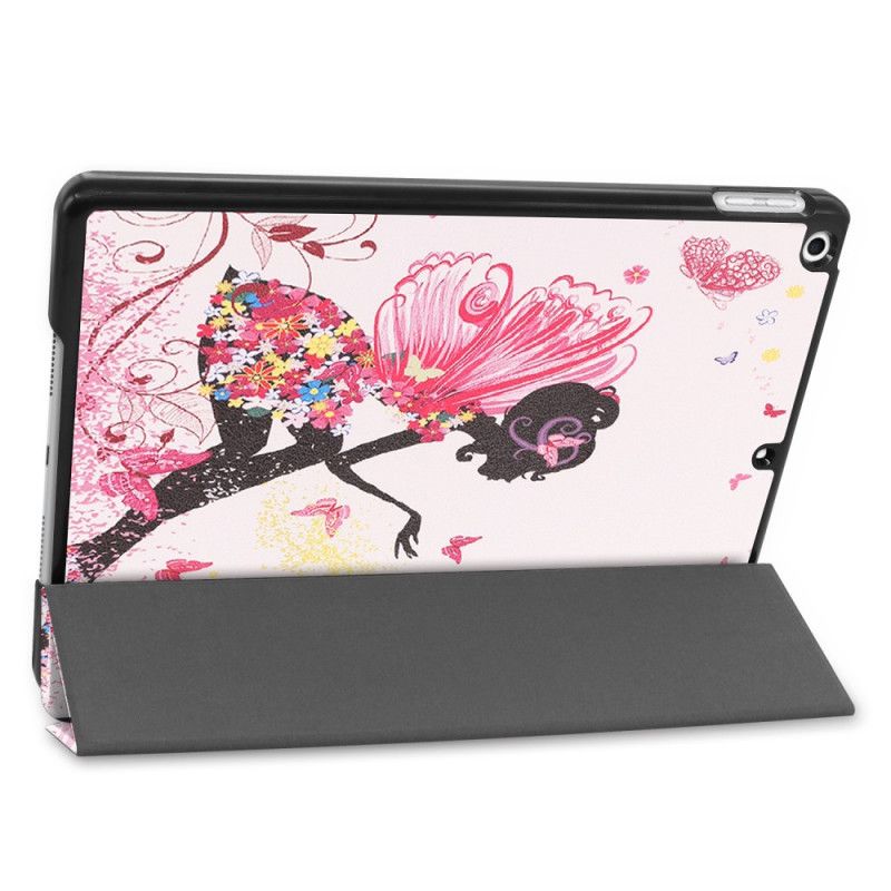 Smart Case iPad 10.2" (2019) (2020) Kunstleer Bloemenfee