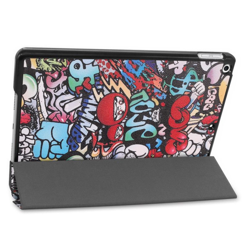Smart Case iPad 10.2" (2019) (2020) Kunstleer Graffitiplezier