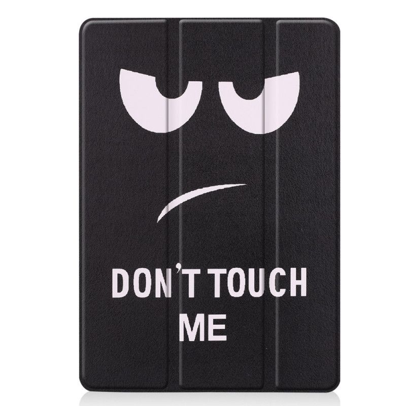 Smart Case iPad 10.2" (2019) (2020) Kunstleer Raak Me Niet Aan