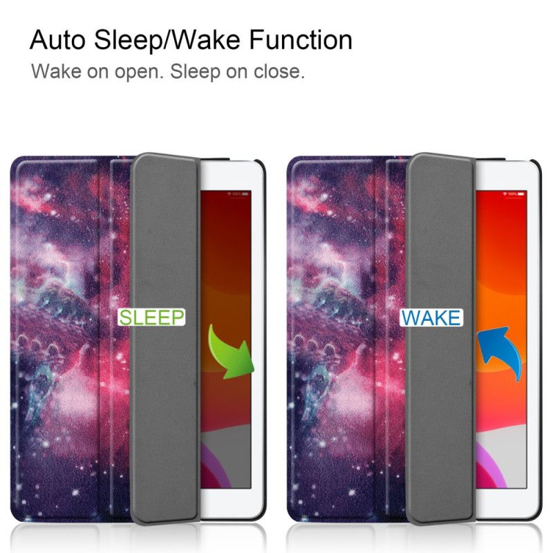 Smart Case iPad 10.2" (2019) (2020) Kunstleer Universum