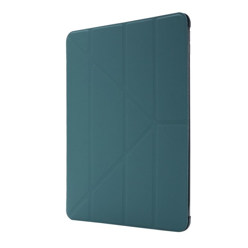 Smart Case iPad 10.2" (2019) (2020) Roze Zwart Origami Leereffect