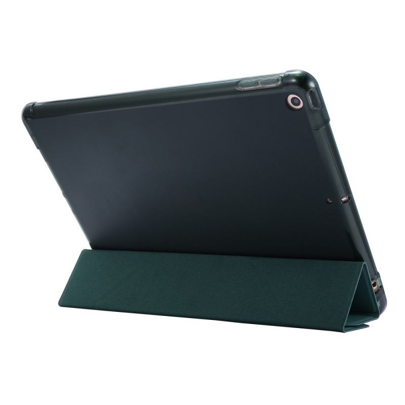 Smart Case iPad 10.2" (2019) (2020) Roze Zwart Origami Leereffect