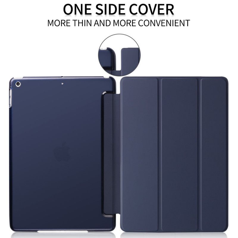 Smartcase iPad 10.2" (2019) (2020) Donkerblauw Zwart Drievoudig